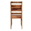 Delmonico 4 Seater Dining Set In Warm Walnut Finish