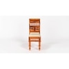 Girli Sheesham Wood Set of 2 Chair In Honey Oak Finish