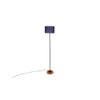 Estelle Blue Cotton Shade Floor Lamp