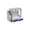 Pinwheels Bunk Bed with Storage in Oak Colour BKBB043