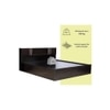 Aceso Solid Wood King Size Drawer Storage Bed In Melamine Finish