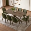 Anderson Solid Wood 8-Seater Dining Table With Anderson Dining Chair