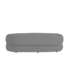 Luxelounge Wood 3 Seater With Upholstery Non Storage Sofa In Grey Colour