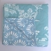 Kiara Green Floral Cotton Comforter Double Bed Reversible 350 Gsm Size 240 X 220 Cms