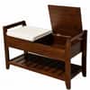 Parker Solid Wood Bench in Provincial Teak Finish