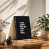 The Castle Decor Only Dead Fish Go With The Flow Wall Art 8x12 Inch