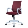 Mmarveal Mid Back Ergonomic Chair in Maroon Colour