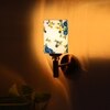 Devansh Metal Electric Wall Light in Gold Colour with Multi Shade Count of 1 Light