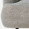 Zenliving Wood 3 Seater With Upholstery Non Storage Sofa In Grey Colour