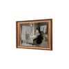Artistry Brown White Laundry Frame Canvas Wall Prints Canvas Wall Prints Set of 1 Multicolor Matte