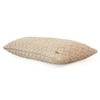 Crest Linen Cotton Knit Cushion Cover  12X20  Inches