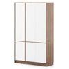 Hubert 6 Door Kitchen Display Cabinet in Classic Walnut Finish
