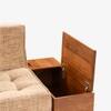 Nira Solid Wood Modular Sofa in Multicolor Finish