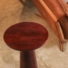 Ireka Homes Noir Wooden End Table