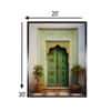 Green Door Canvas Wall Prints Canvas Wall Prints Set of 1 Multicolor Matte