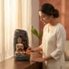 Water Fountain Golden Serenity Buddha Water Fountain in Multicolor Colour
