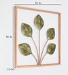 Crete Abstract Metal Wall Decor in Multicolor Set of 1