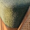 Andaman Ross Solid Wood Arm Chair in Green Colour