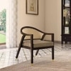 Hayworth Lounge Chair in Fawn Velvet Colour