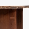 Circa Solid Wood Coffee Table Set of Two in Brown Colour