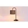 Blake Grey Jute Shade Iron Table Lamp