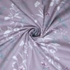 Lavender Floral cotton 400 Tc fitted Double Queen Size Bedsheet With 2 Pillow Covers