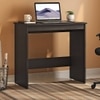 Kevin Engineered Wood Study Table in Dark Wenge Finish