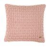 Kelly Knit Pale Pink Cushion Cover  16X16 Inches