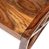 Hudson Sheesham Wood Coffee Table In Teak Finish