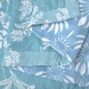 Kiara Green Floral Cotton Comforter Double Bed Reversible 350 Gsm Size 240 X 220 Cms