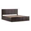 Astoria Solid Wood King Size Box Storage Bed In Mahogany Finish