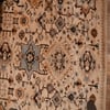 Multicolor Traditional Machine Made Polyester 6 X 9 Feet Carpet