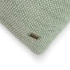 Violette Arch Green Cotton Knitted Decorative Cushion Cover 16 x 16 Inches