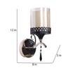 Eliante Elysian Gold And Brown Iron Wall Light With E27 Holder In Gold And Brown Colour