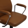 Ettorez Lexus Hb Ultra Premium Leatherette Office Chair In Tan Color