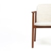 Mantis Solid Wood Dining Chair in Brown Colour