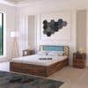 Boho Bliss Solid Wood Queen Storage Bed