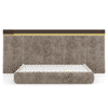 Aurelia Upholstered King Bed With Extended Headboard