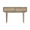 Scandinavian Forres Oak Console Table in Beige Colour