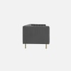 Caraven Fabric Sofa (Grey)