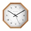 Precision Minute Index Wooden Frame Wall Clock