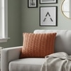 Colette Dark Coffee Cushion Cover 16X16  Inches