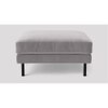Munich Ottoman Color in Grey