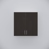 2 Doors Modular Wall Mounted Kitchen Cabinet With Adjustable Shelf In Highland Pine Finish
