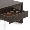 Casella Coffee Table - Mocha Walnut