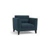 Lewis Sofa Set (Colour : Indigo Blue, Cushion : Hard, Seater : 3+1+1)