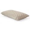 Crest Oatmeal Cotton Knitted Cushion Cover 12X20 Inches