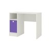 Sonoma Kids Study Desk with Shuttered Cabinet and Open Shelf in Lavender Purple Colour