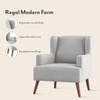 Brando Arm Chair in  Vapour Grey  Colour
