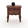 Cole Solid Wood Night Stand in Urban Teak Finish